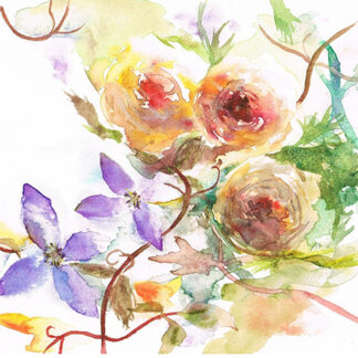 薔薇の隣